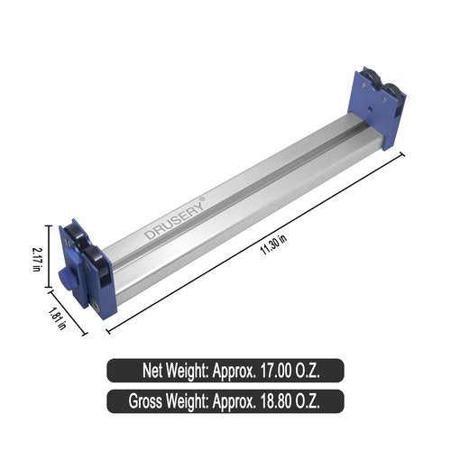 DRUSERY Arrow Spinner Tester Arrow Squaring Device for Shaft Straightness, Vane Tuning and Broadhead Spin, All Aluminum Construction Arrow Straightness Detector Tool