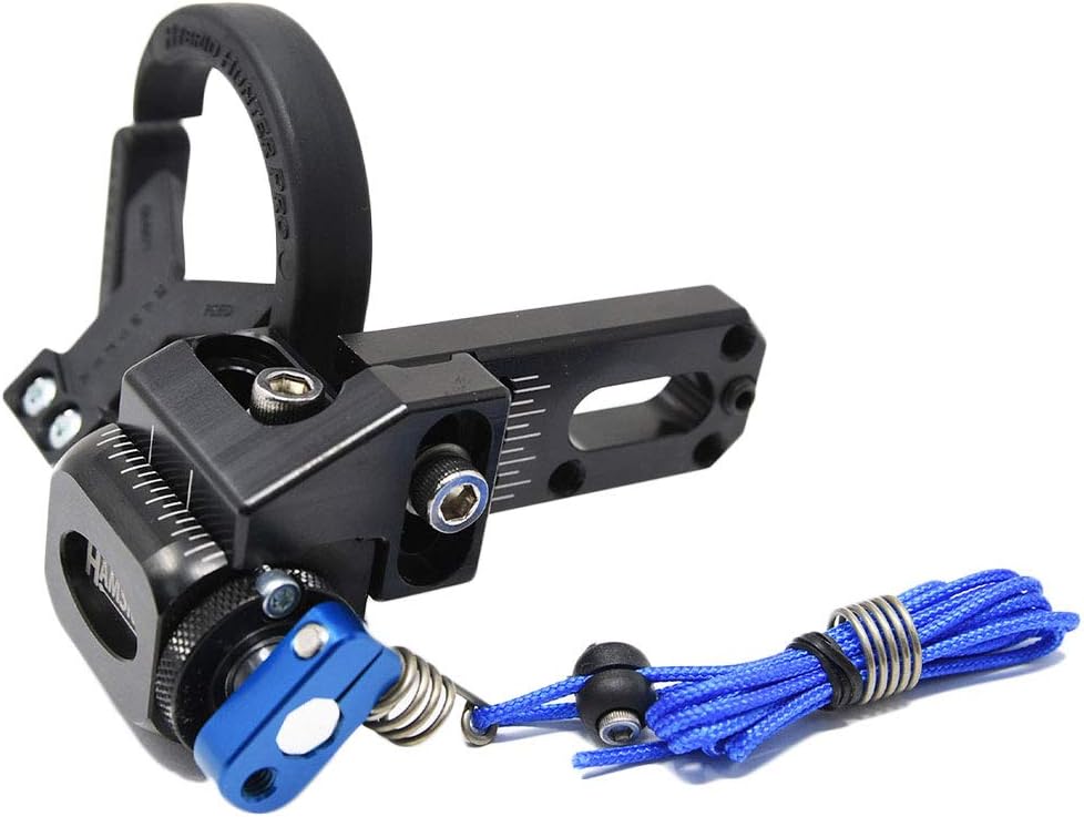 HAMSKEA ARCHERY SOLUTIONS Hybrid Hunter Pro Micro Tune/Drop Away Recurve Compound Arrow Rest for Bowhunting