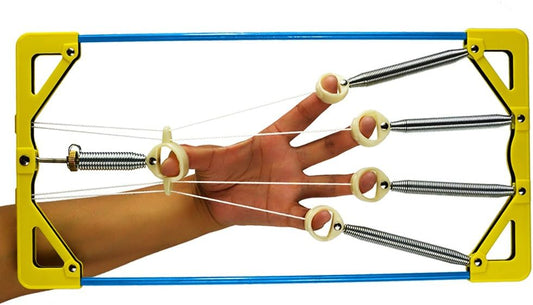 Finger Exerciser King- Hand & Finger Strengthener For Grip, Practice Guitar, Piano,or Practice playing Harp, Rock Climbing Training And Basketball Finger Training