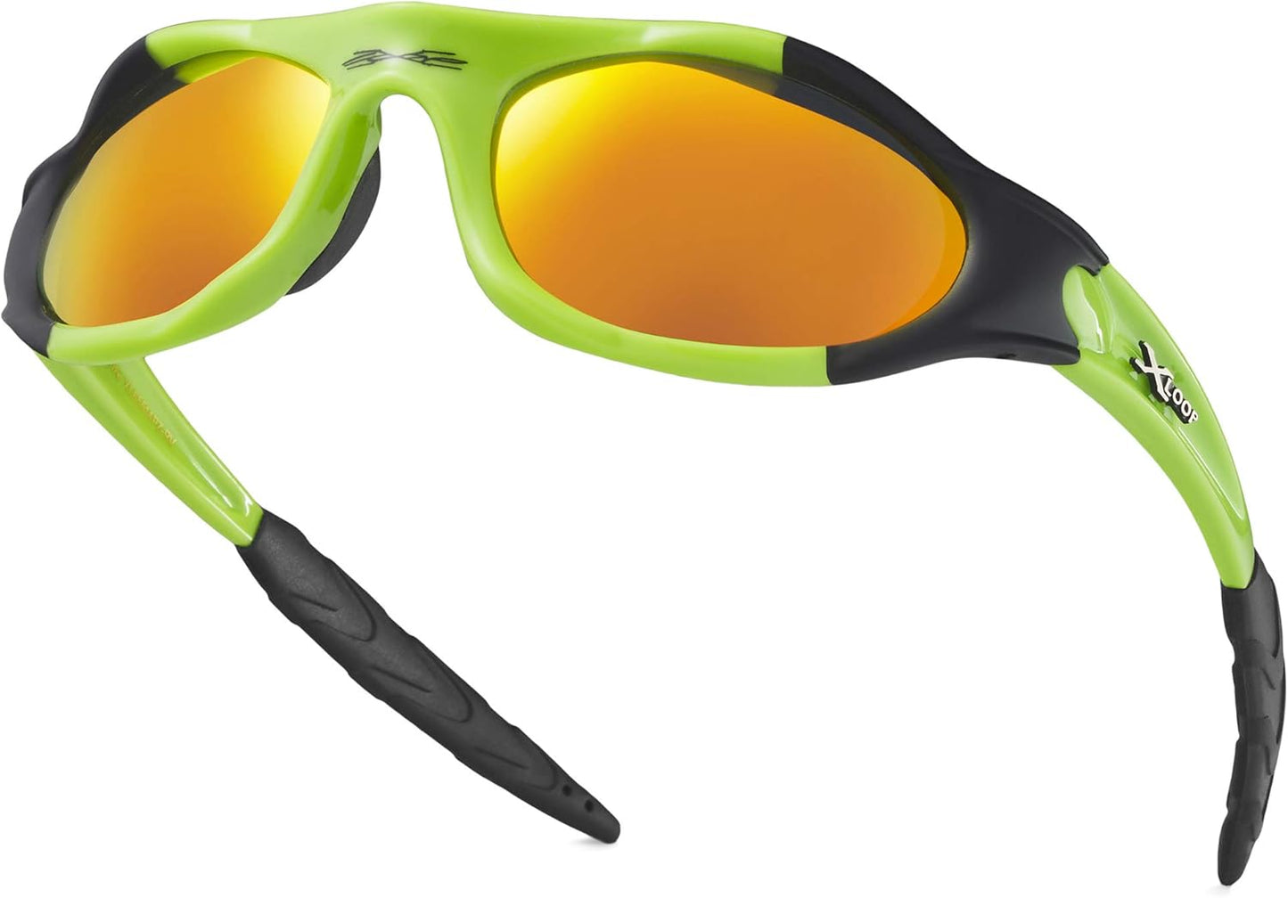 Polarized Youth Sports Sunglasses for Boys & Teens (Ages 8-16) - UV400 Baseball Wraparound
