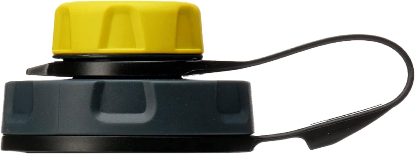 humangear capCAP+ | Converts Wide-Mouth Openings | Secure Easy Open | Food-Safe Material | Water Bottle Accessory Lid