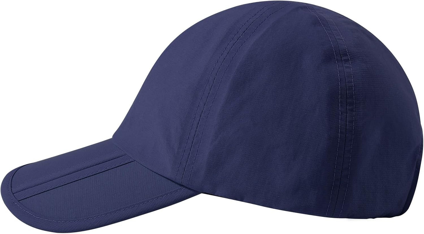 Waterproof Quick-Drying Outdoor Hat for Men & Women - Collapsible Sun & Rain Protection