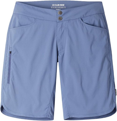 Club Ride Apparel Women's Savvy Cycling Shorts - 11-Inch Inseam Biking Shorts