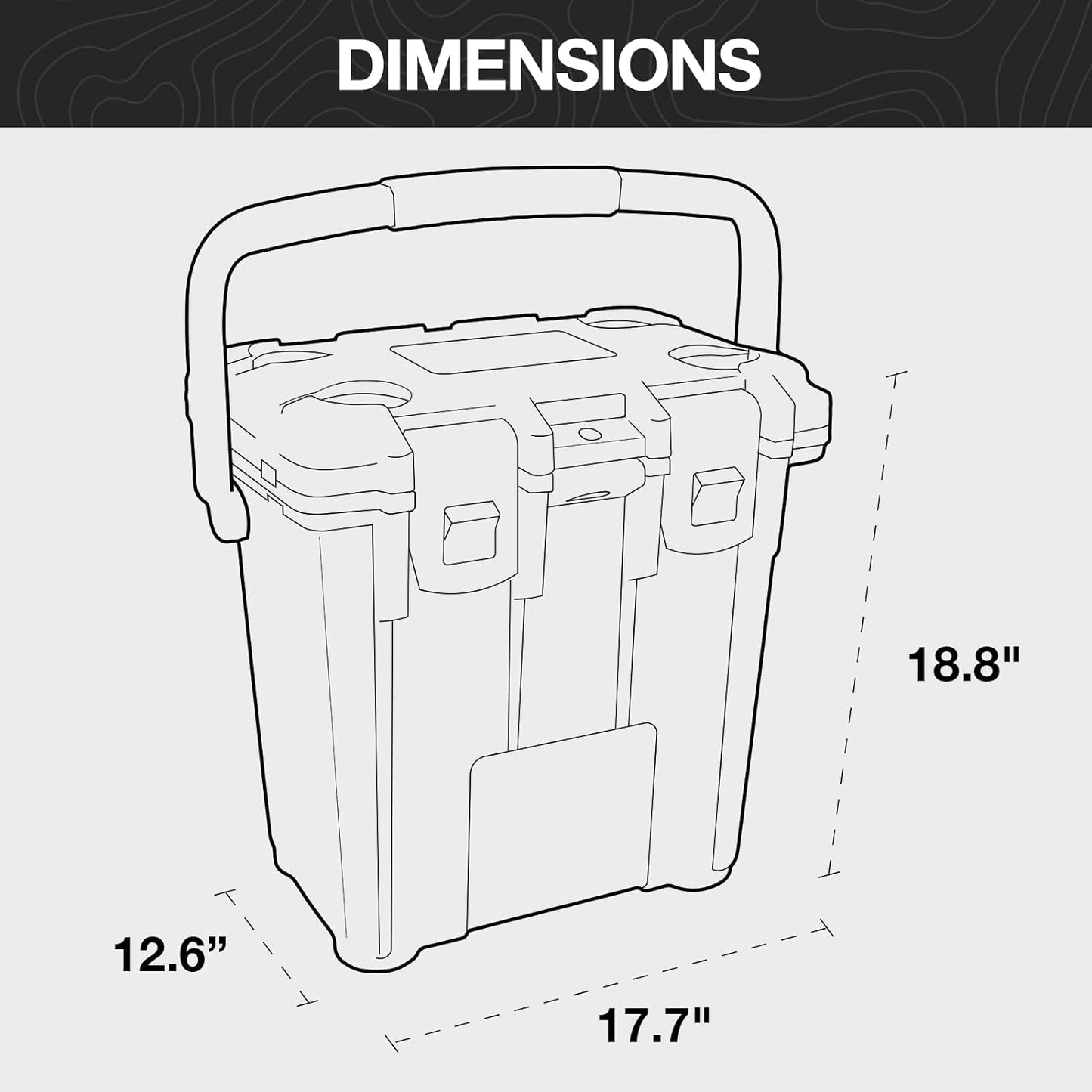 Pelican 20 Quart Elite Cooler