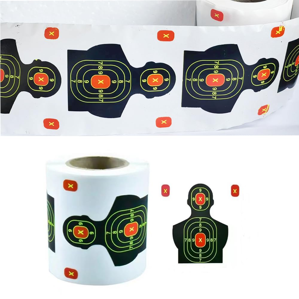 Targets for Hunting & Shooting with 200pcs/roll Airsoft Target for Backyard Gun Range Targets for Hunting Practice Training