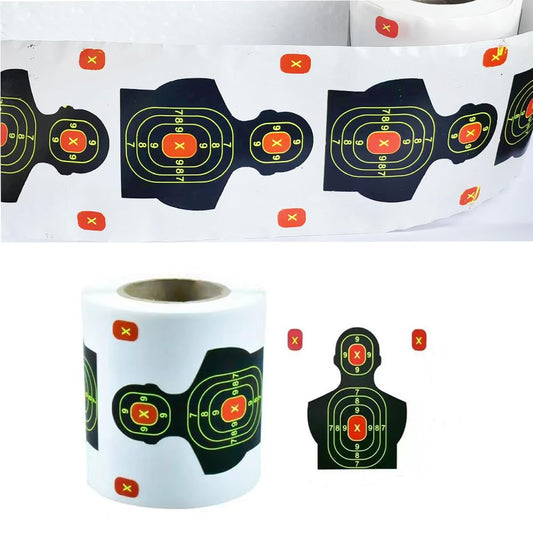 Targets for Hunting & Shooting with 200pcs/roll Airsoft Target for Backyard Gun Range Targets for Hunting Practice Training