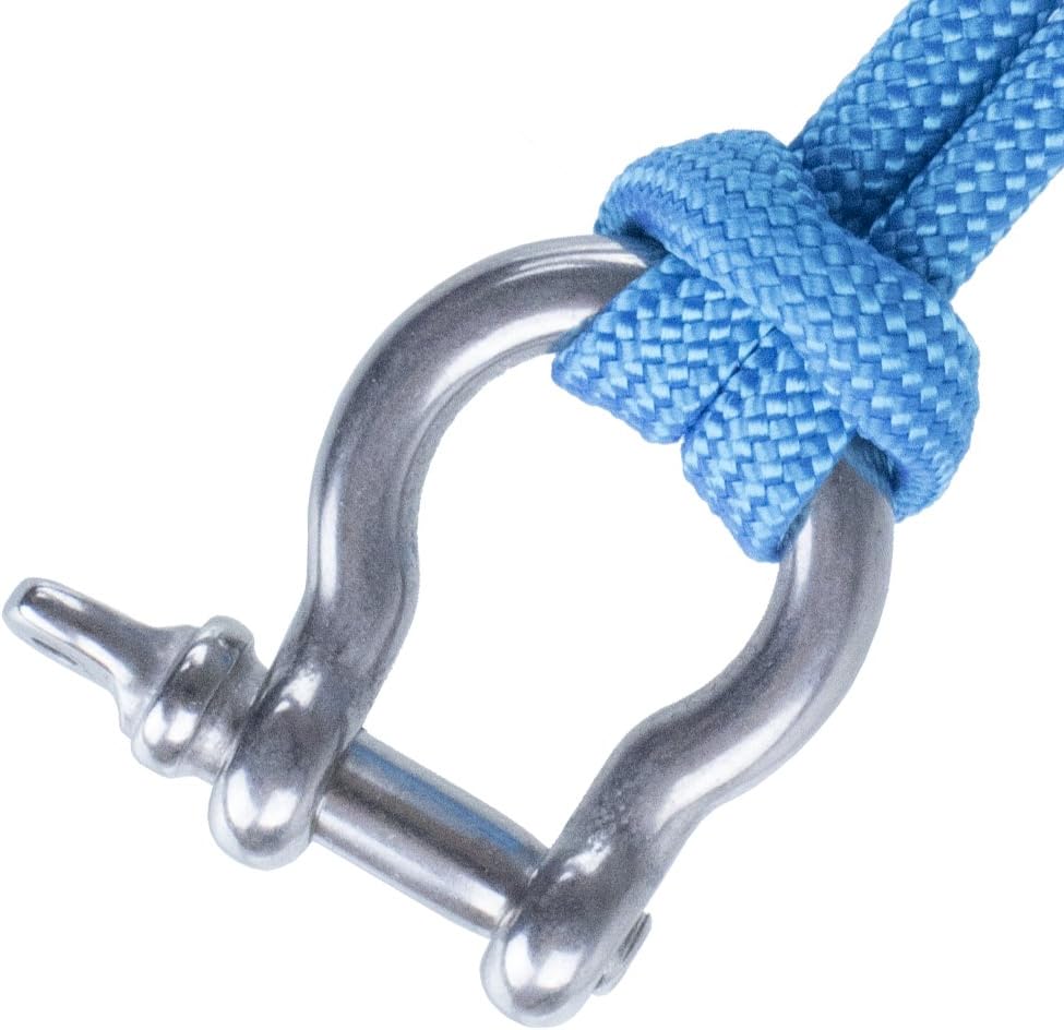 Paracord Planet Stainless Steel and Alloy B-Shackles, D-Shackles, O-Shackles, & U-Shackles for Paracord Survival Bracelets (Pack and Single Sizes)