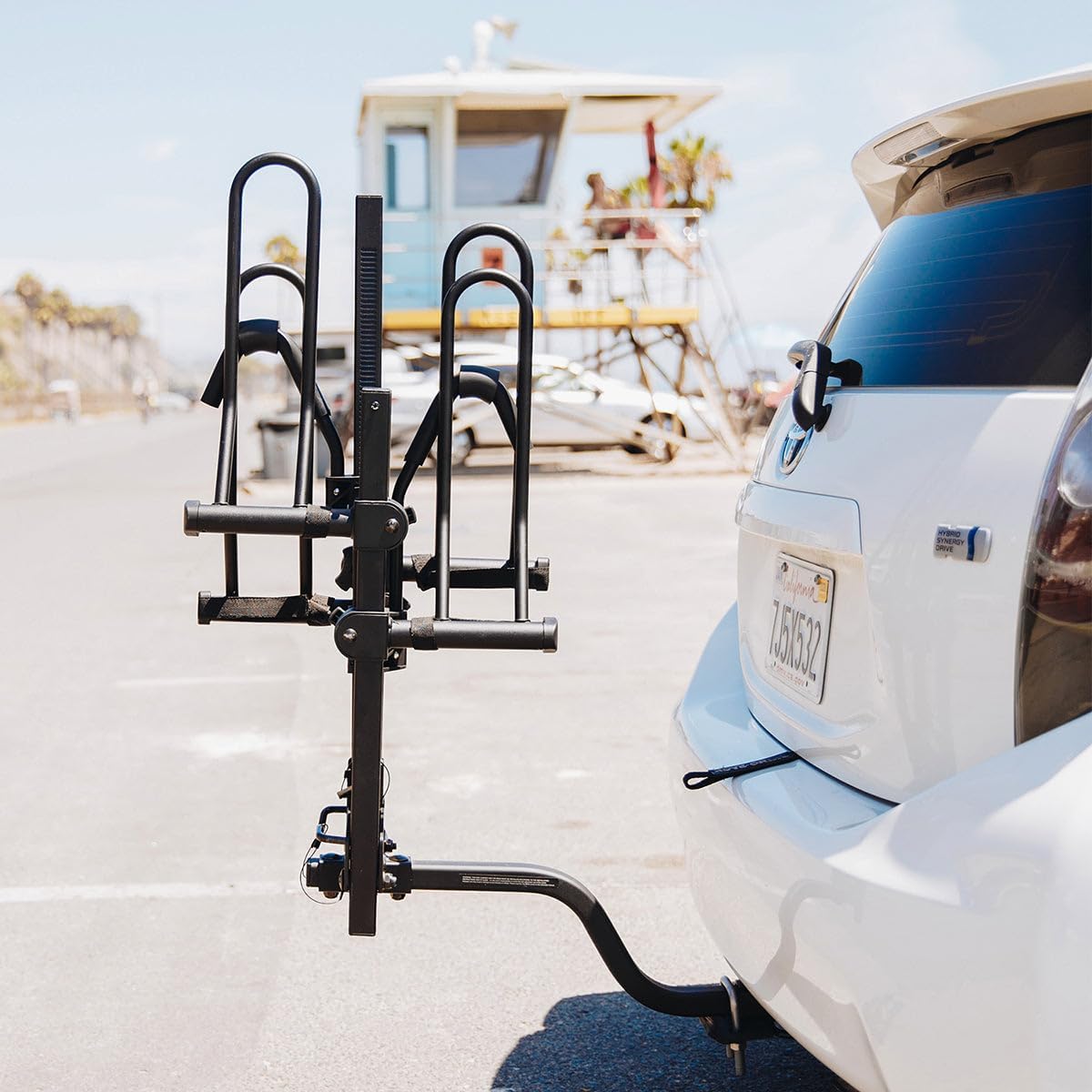 Hollywood Racks Trail Rider Hitch Mount Bike Rack for 1-1/4'' & 2'' Hitches - 2 Bikes