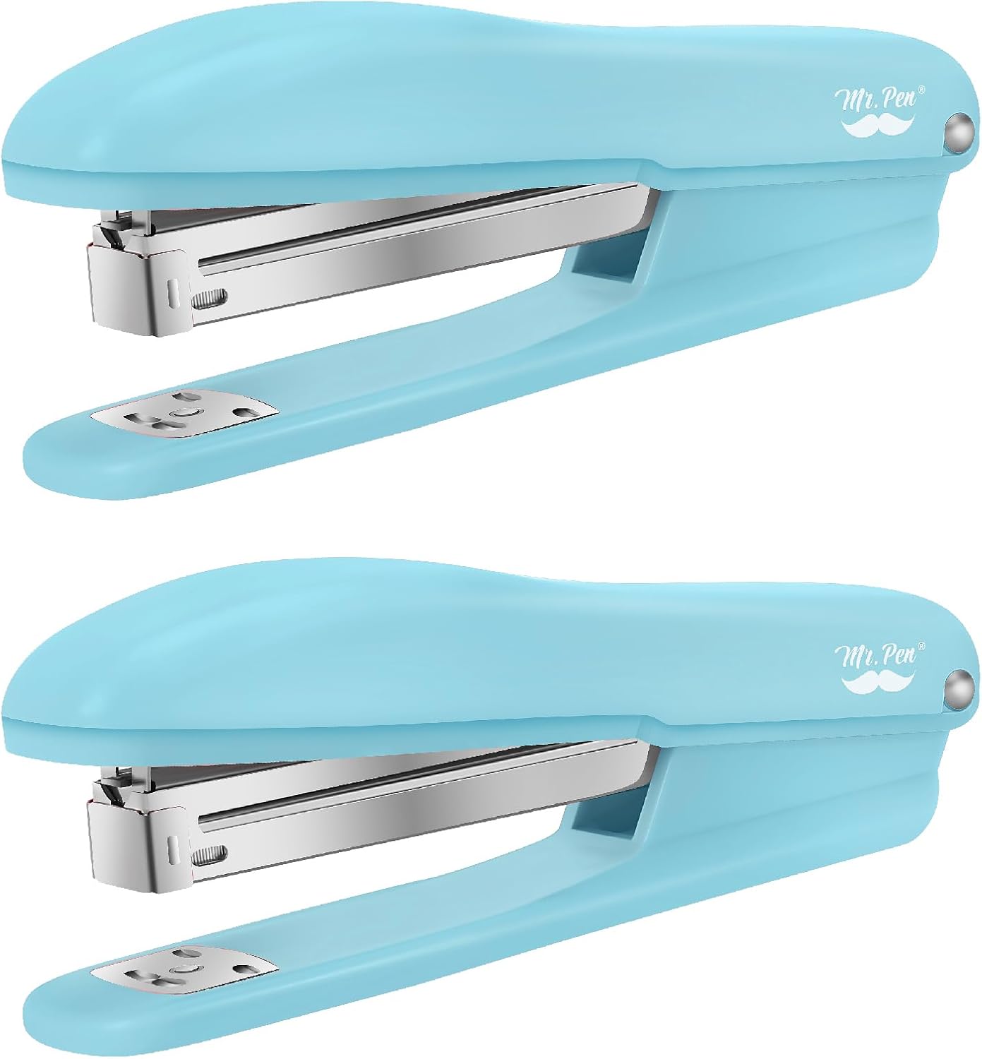 Mr. Pen- Staplers with 200 Staples, 20 Sheet Capacity, Pack of 2, Staplers for Desk, Office Stapler, Desk Stapler, Stapler with Staples, Black Stapler, Paper Stapler, Stapler and Staples