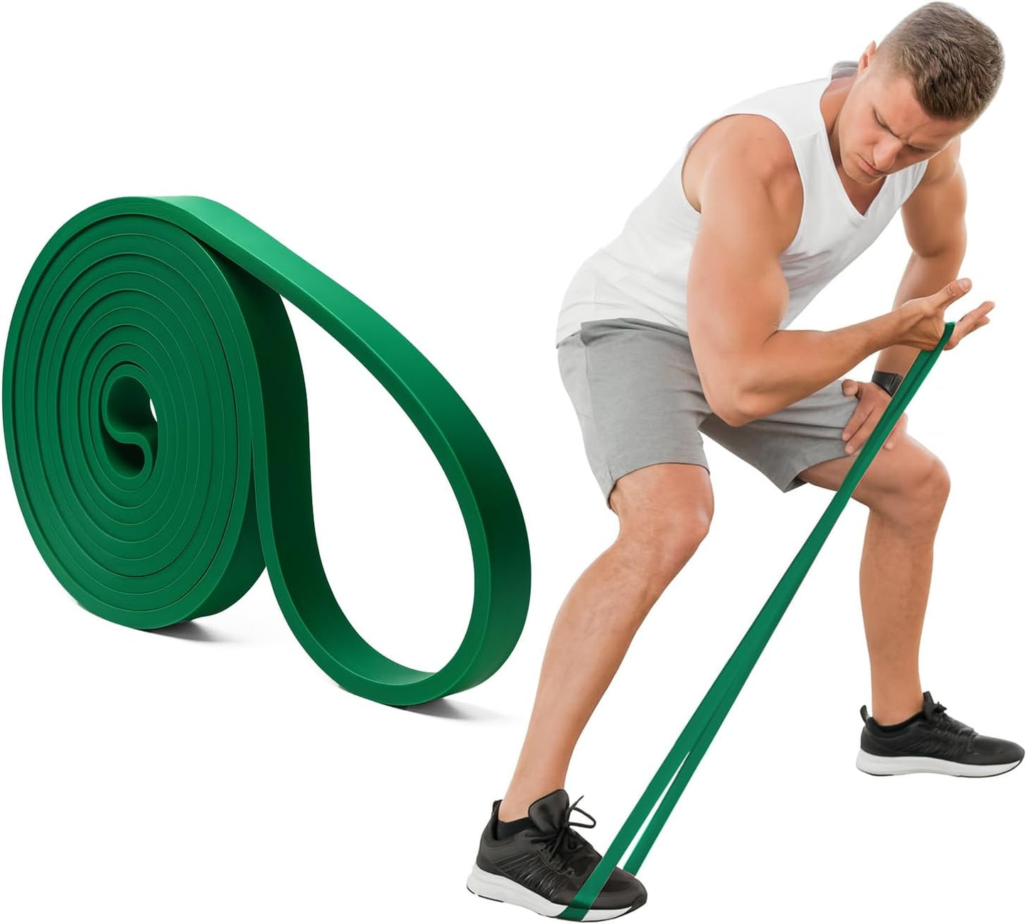 EliteFTS Pro Resistance Band - Boost Core Stability and Flexibility with This Portable, Joint-Friendly Tool