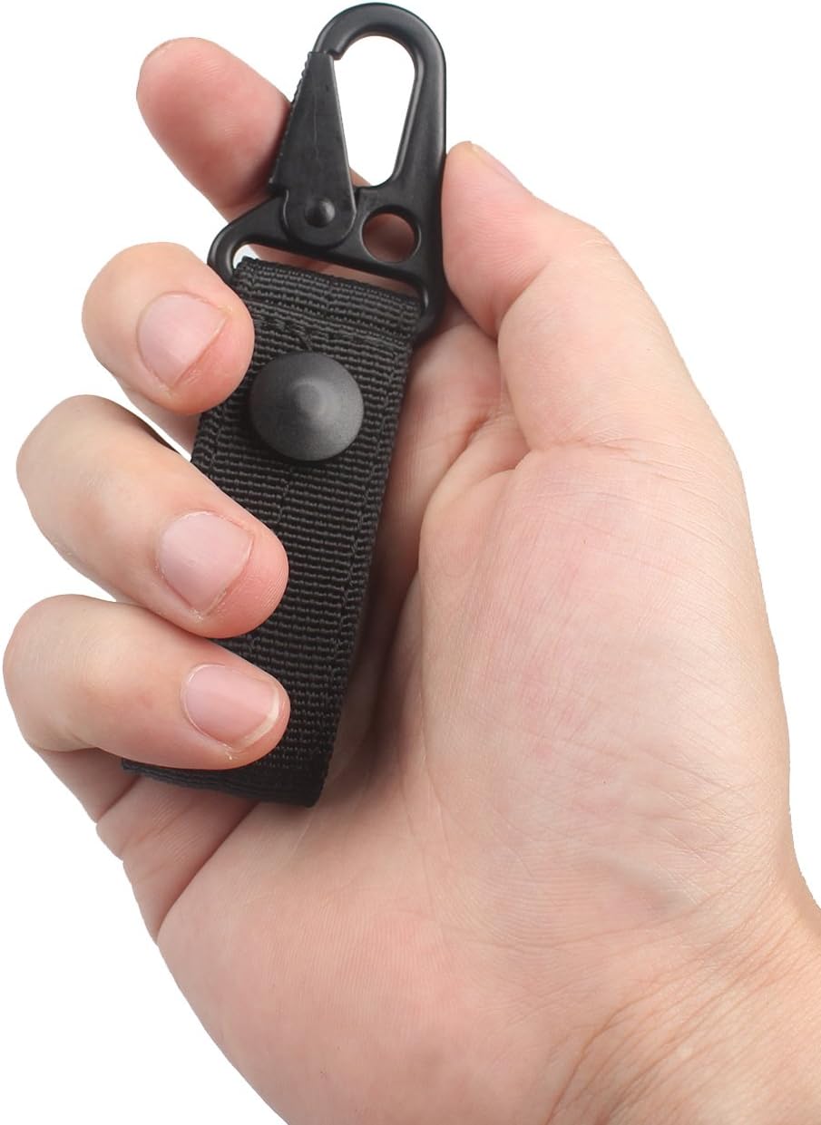 XTACER Tactical Molle Key Ring Gear Key Keeper Keychain