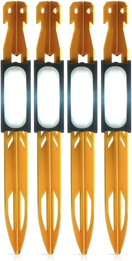 UCO StakeLight Tent Stake with LED Light and Emergency Strobe