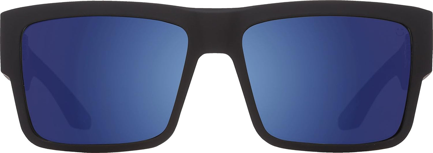 SPY Optic Cyrus, Square Sunglasses, Color and Contrast Enhancing Lenses