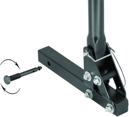 Draw-Tite 63124 Eclipse Black 2-Inch Sq. 4 Bike Carrier