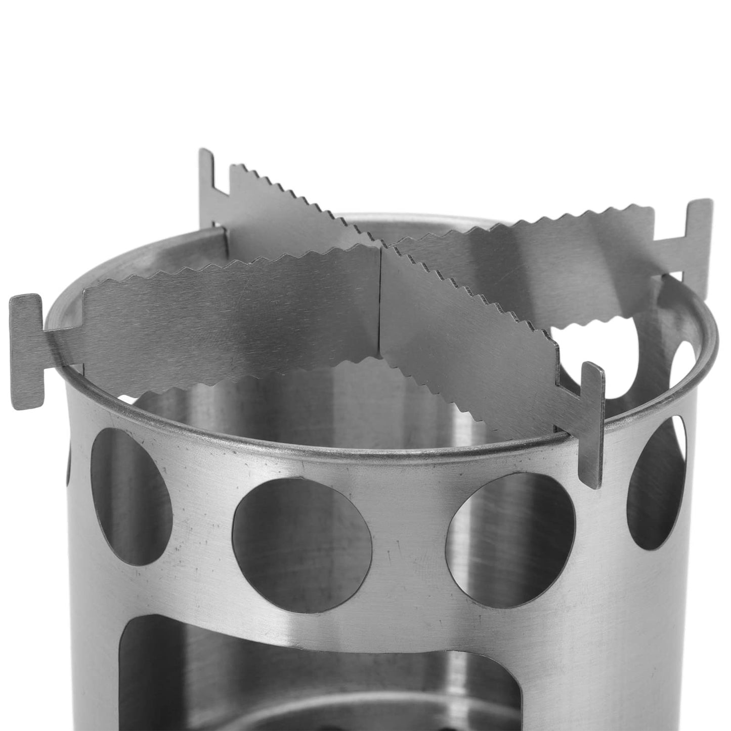 Glomora Wood Burning Camp Stove, Camp Wood Stove Portable Foldable,with Outdoor Camping Stove (5 Pieces) and Storage Bag, for Outdoor Hiking Picnic BBQ