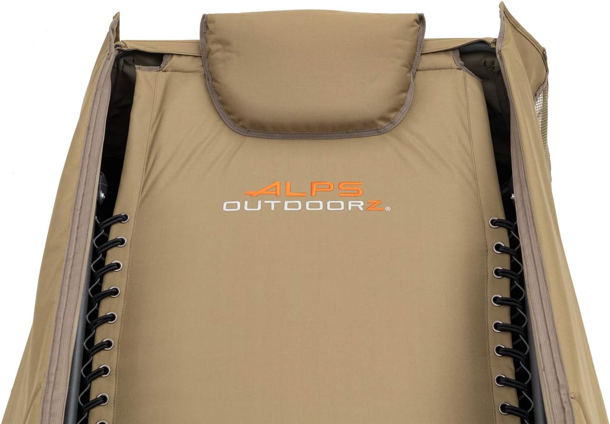 ALPS OutdoorZ Legend Layout Blind - Hunting Blind, Zero-Gravity Chair Design, Waterproof Floor, Mesh Face Screen, Rear Zippered Door, and Backpack Carry Straps with Optional Snow Cover Accessory