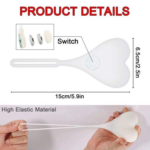 YUERWOVER Bike Reflectors LED Bicycle Rear Lights Night Essential Cycling Balls Tail Light Seat Back Egg Lamp Waterproof Silicone Warning Light for Truck (Red)