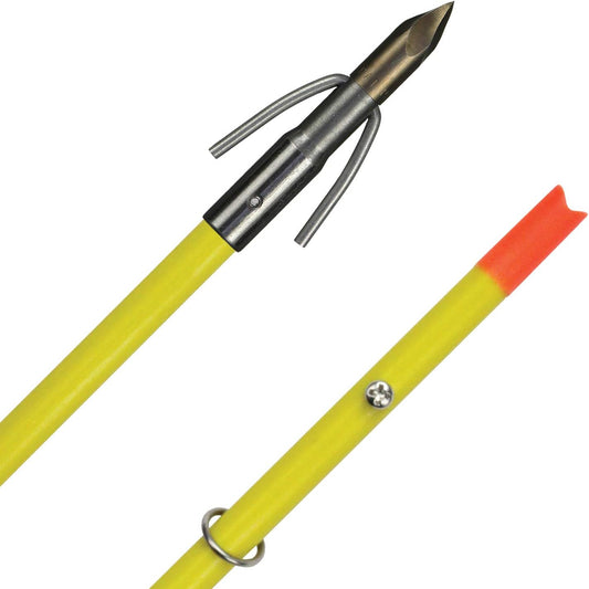 AMS Bowfishing Crossbow Bolt with Chaos Point, Yellow…