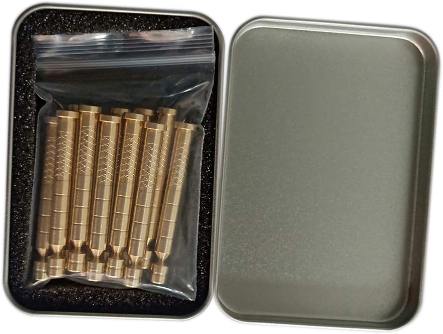 Field Points Copper Bolt with Surface Embossed Inserts Inner Diameter .244 Carbon Arrow (12-Pack)