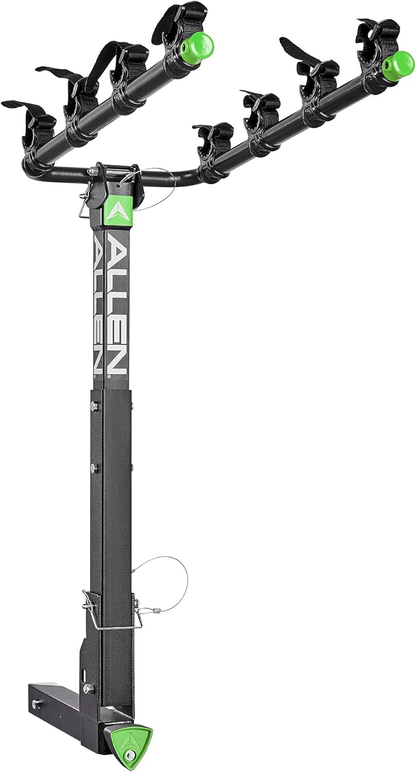 Allen Sports Deluxe 4-Bike Hitch Mount Rack (2-Inch Receiver) , Black