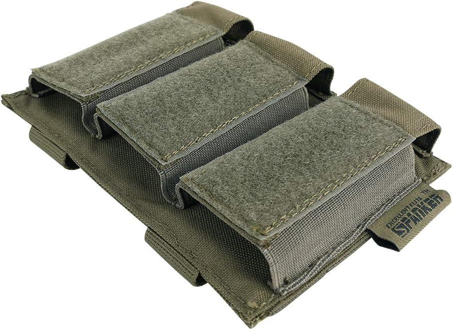 EXCELLENT ELITE SPANKER Tactical Open Top Double/Triple Pistol Mag Pouch for Glock M1911 92F Magazines 40mm Grenade