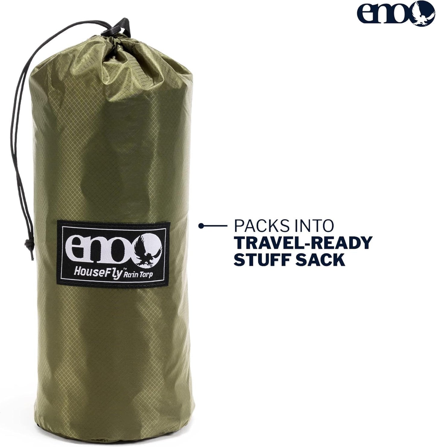 Ultralight Camping Tarp - ENO Eagles Nest Outfitters HouseFly Rain Shelter