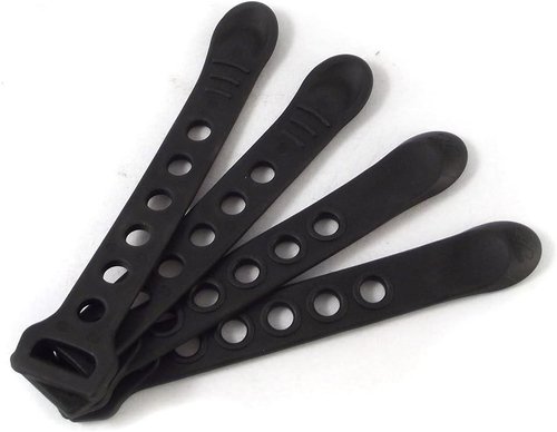 Heininger 1012 Advantage SportsRack Black Replacement Saddle Straps (Pack of 4)