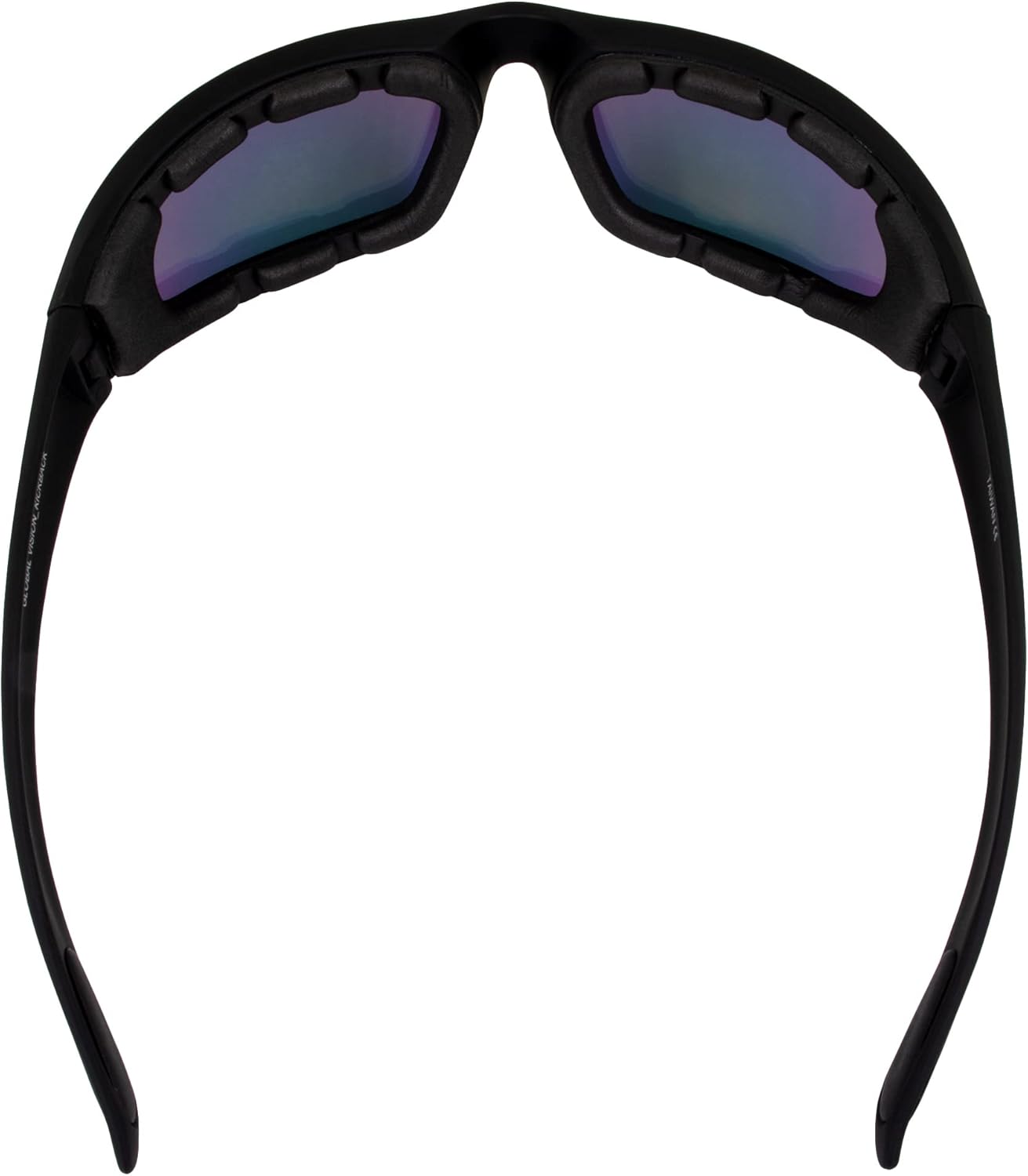 Global Vision Eyewear Black Frame Kickback Riding Glasses with GT Lenses