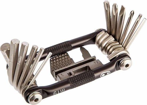 Crankbrothers M19 Multi Tool - Compact Bicycle Repair Tool in Matte Black