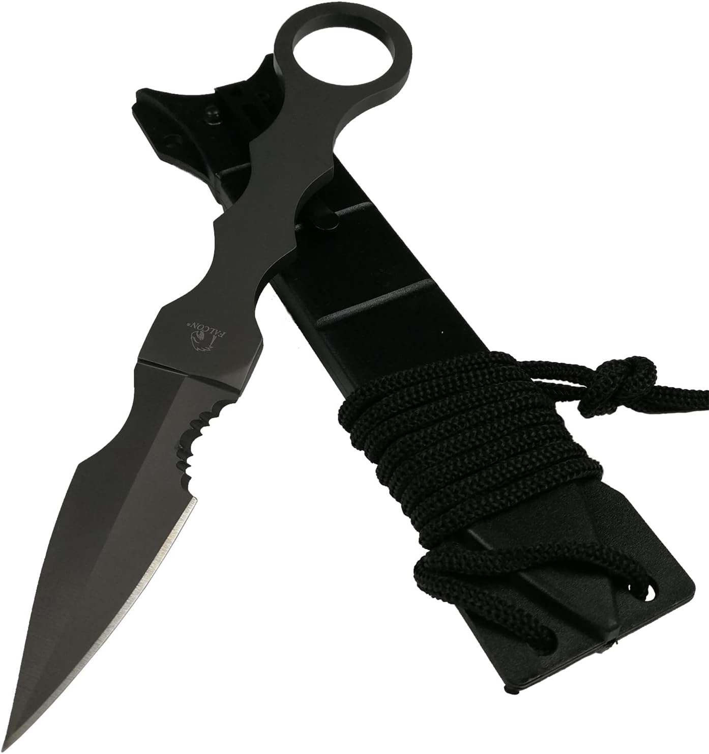 Falcon Tactical Dagger Fix Blade (Silver)