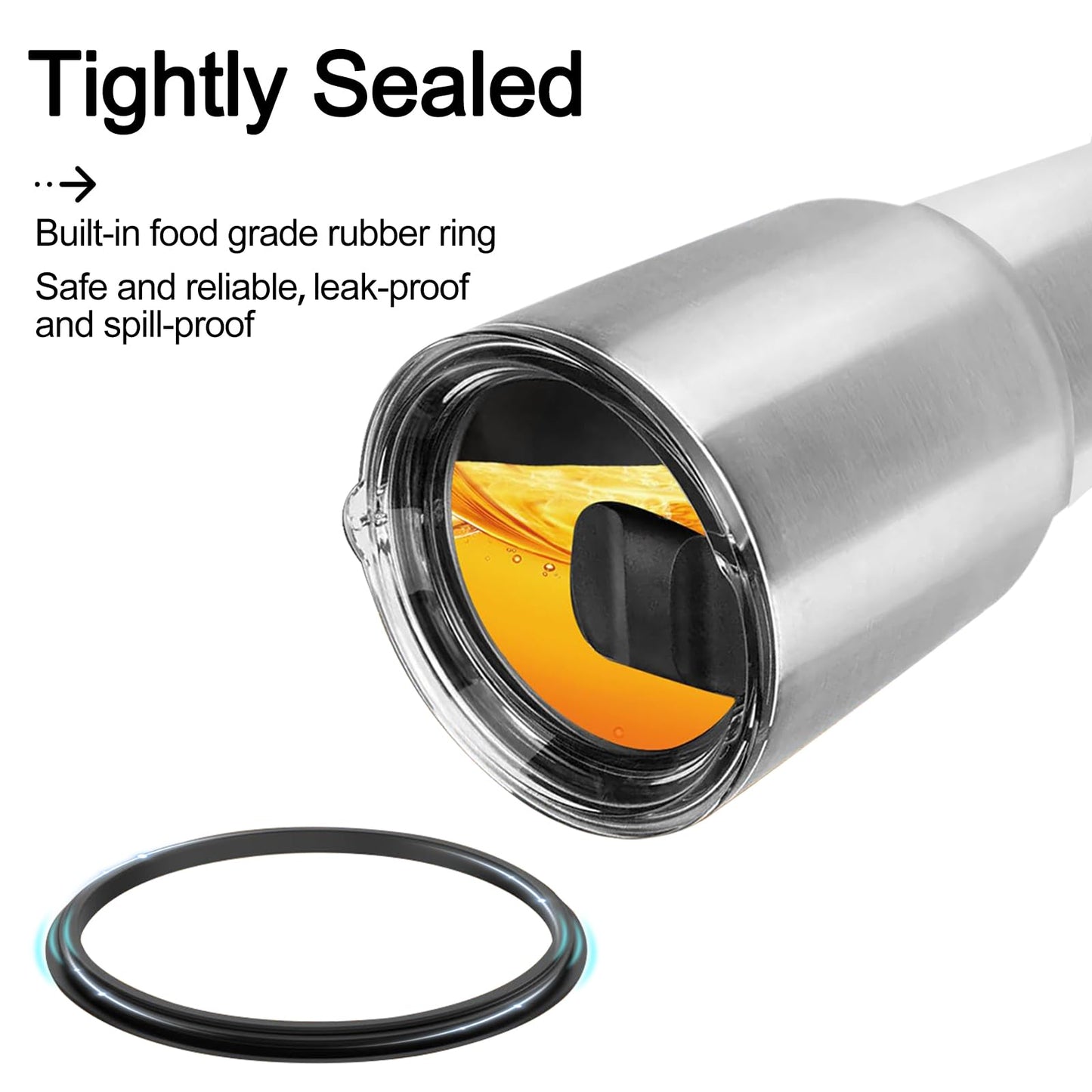 2Pack 30 OZ Magnetic Tumbler Lid Compatible with YETI Rambler.