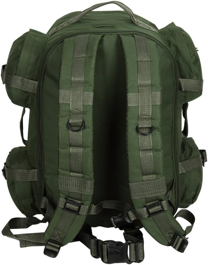 NPUSA Men's Large Expandable Tactical Molle Hydration ReadyBackpack Daypack Bag - Tan