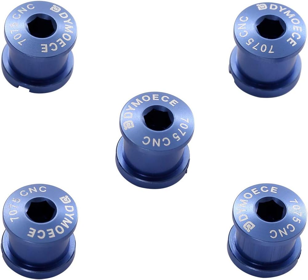 7075 Aluminum Alloy Double Chainring Bolts for Road MTB Bicycle M8 Crankset