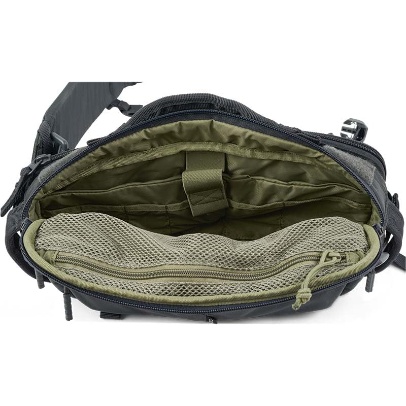 5.11 Tactical Unisex LVC8 Sling Pack 8L, 840D Nylon, One Size, Style 56792, Black