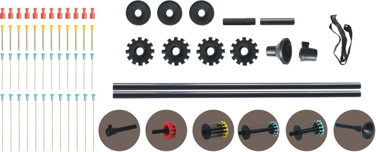 48 Inch Sporting Blowguns for Hunting & Shooting with Tactical Peep Sight and 48 Pcs Darts