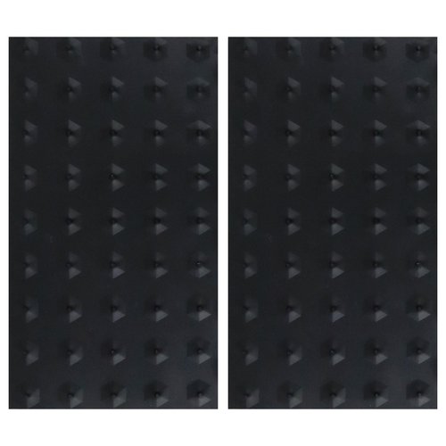 Krown Snow Skate Studded Snowskate Grip - 90 Total Studs on 2 Sheets - Easy Peel and Stick Stomp Pad Style Traction