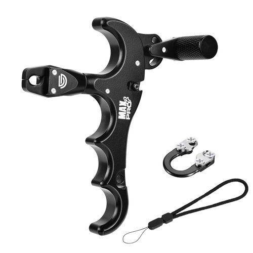 DD Bow Release Archery Release 360° Rotatable Thumb Release for Compound Bow