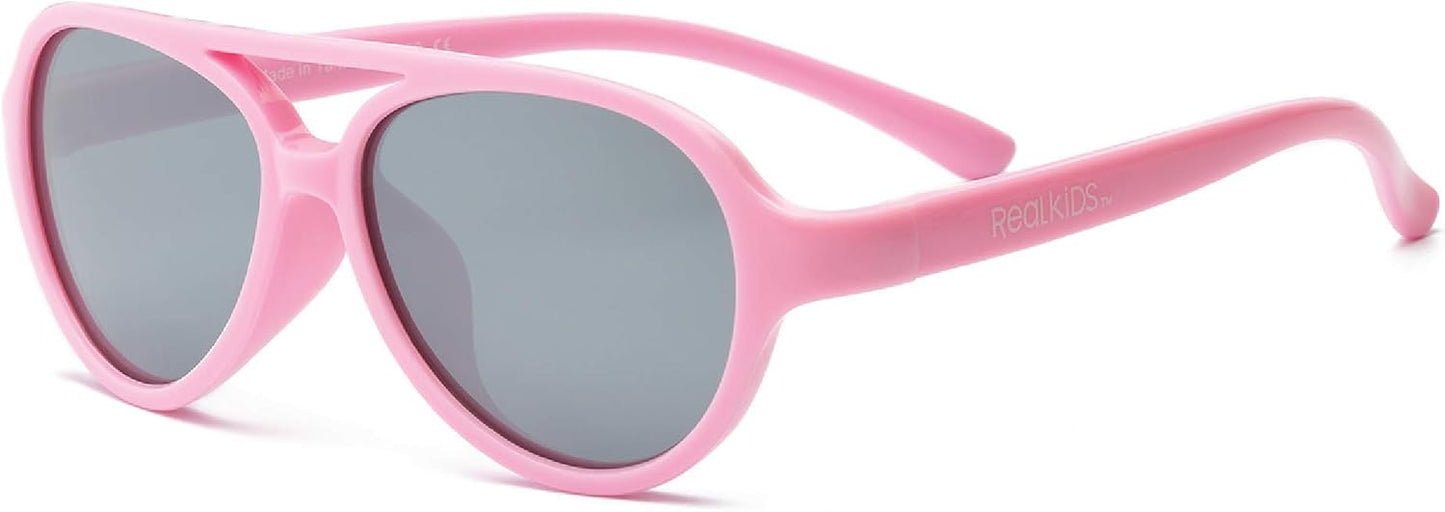 Sky Aviator Sunglasses for Kids, Toddler - Flexfit Frames