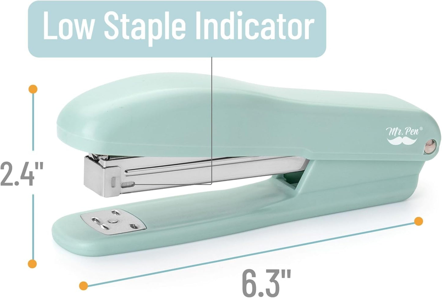 Mr. Pen- Staplers with 200 Staples, 20 Sheet Capacity, Pack of 2, Staplers for Desk, Office Stapler, Desk Stapler, Stapler with Staples, Black Stapler, Paper Stapler, Stapler and Staples