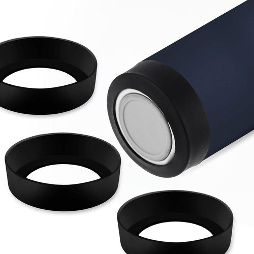 ZEYIYER 4 PCS Silicone Boot Sleeve for Tumbler 30 oz 20 oz, Water Bottle Bottom Protector, Non-slip Mug Cup Coaster for 7-7.5cm Bottom of the Insulated Cup