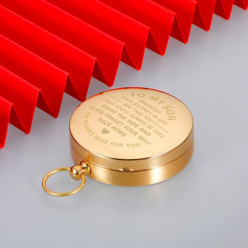 Stocking Stuffers for Teen Boys 5th 6th 8th Grade School Supplies White Elephant Gifts Mother to Son Father to Son Birthday Gifts for Stepson Camping Survival Compass Hiking Christmas