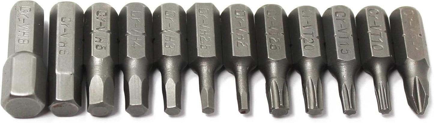 Prestaratchet II Mini Ratchet Multi-tool - Tire Lever Handle (Kit with (12) CRV Bits)