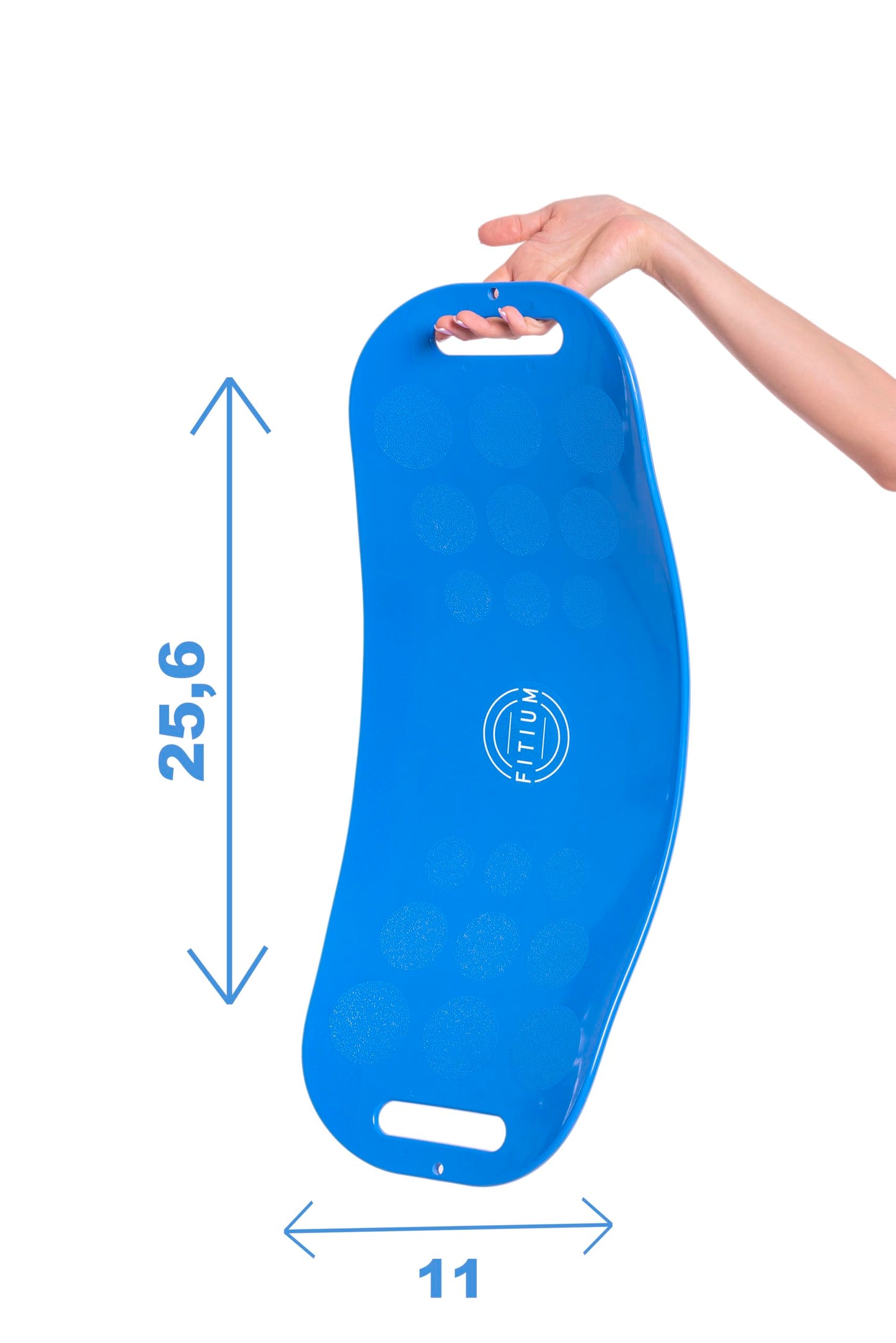 FITIUM Balance Boards Yoga, Fitness Board, Workout Balance Board Sports, Twist Board for Workout, Gym Sports, Balancing Exercises, Dancers, Stability Training Twisting, Exercise Abs Arms Legs,Blue