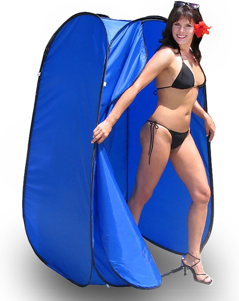 Portable Pop-Up Changing Room & Shower Tent with Dura-Light Steel Frame - Ideal for Boats, Decks & Fishing