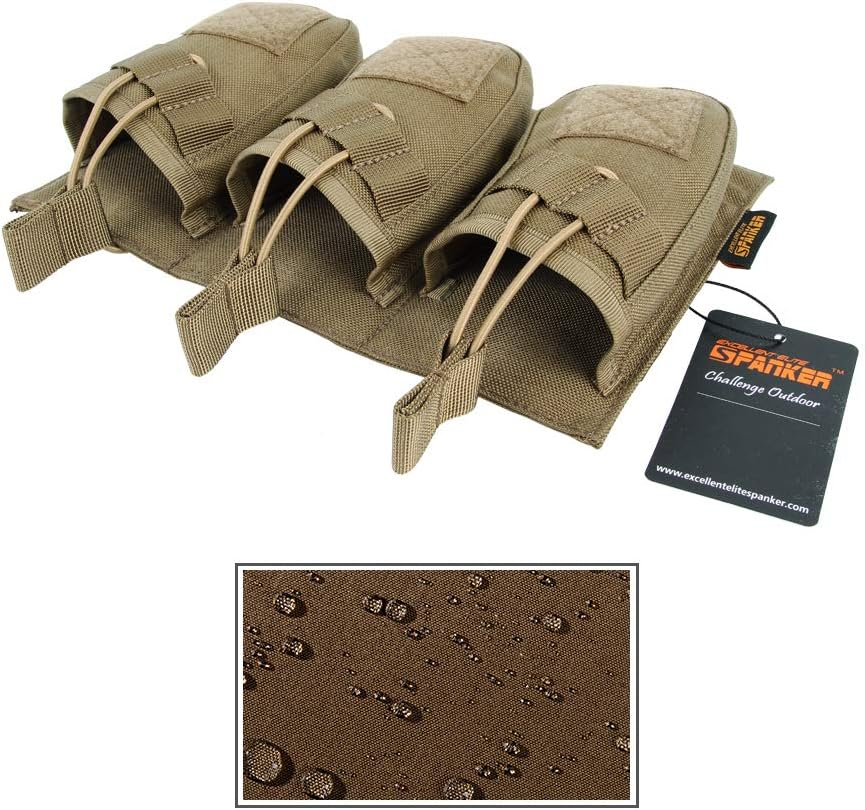 EXCELLENT ELITE SPANKER Single/Double/Triple Open Top Molle Mag Pouch AK Magazine Pouch for AK47 AK74 AR-15 Pmags Magazine