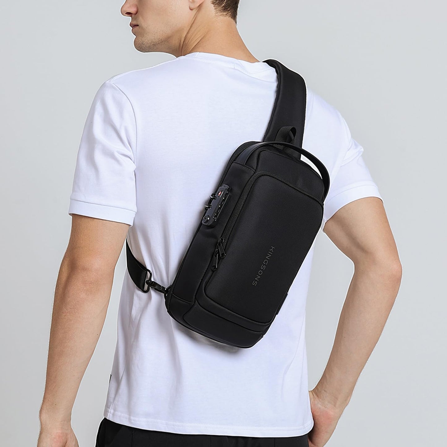 Kingsons Crossbody Bag for Men & Women Small Crossbody Casual Travel Tiny Sport Hiking Cycling Day Bag