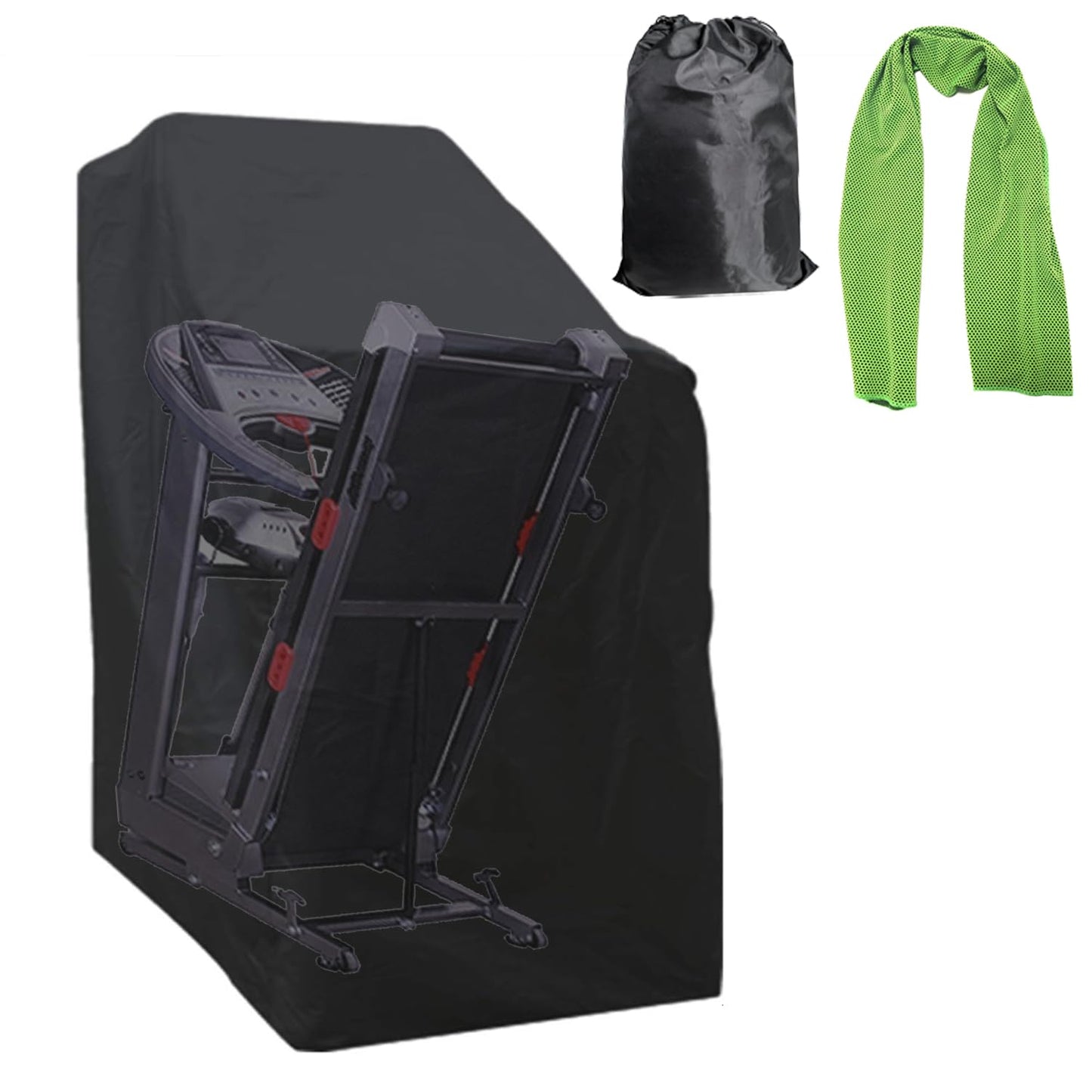 Large Treadmill cover waterproof outdoor,Folding Treadmill Covers,Running machine cover outdoor,Cover for treadmill, Exercise Workout Equipment Protective Dustproof