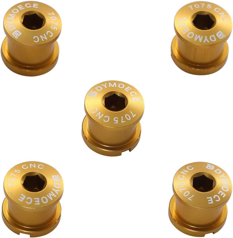 7075 Aluminum Alloy Double Chainring Bolts for Road MTB Bicycle M8 Crankset