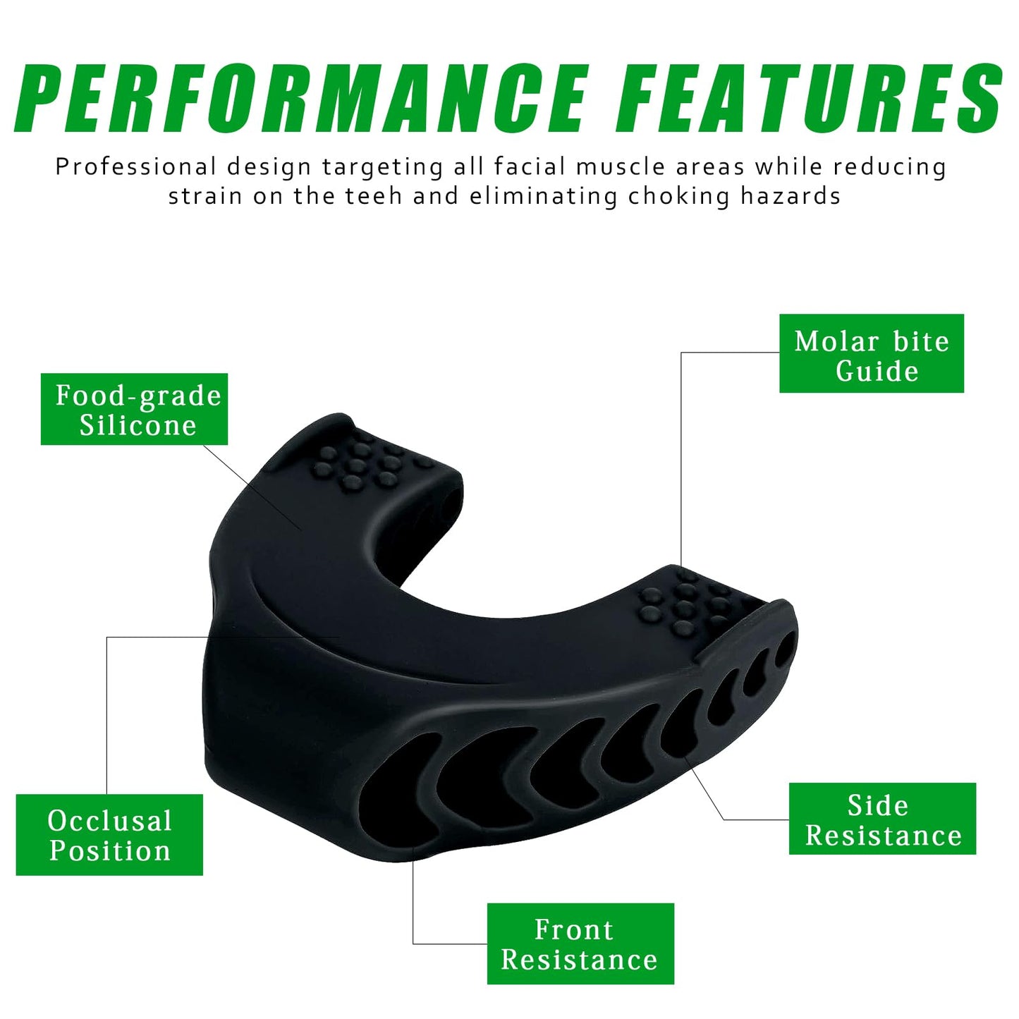 Jawline Exerciser for Men & Women –Jaw Exerciser –3 Resistance Jaw Trainer, Jawline Shaper, Jaw Shark Toner,Target Your Chin & Cheekbones,Facial Exerciser for Beginner Intermediate Advanced