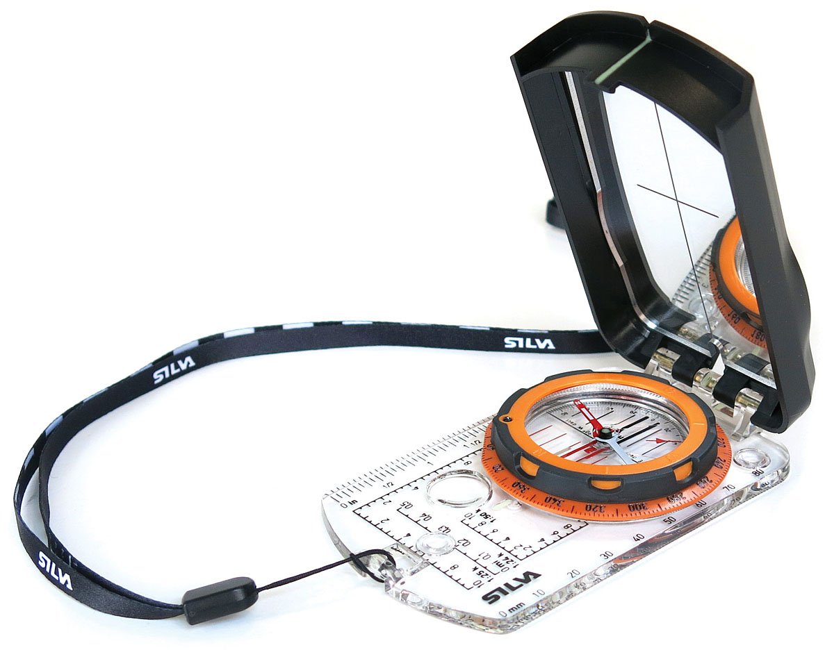 Silva Ranger 2.0 Advanced Compass Bundle with Case, Orange